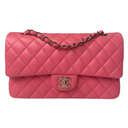 Chanel - Double Flap Medium Hot Pink (Pre-Owned)