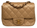 Chanel Small Rectangle Caviar Biege