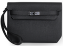Hermes - Monochrome Kelly Clutch in Black Togo Leather (Brand New)