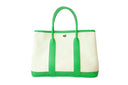 Hermes Garden Party 30 Toile & Togo Green