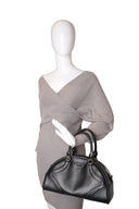 Prada Leather Bowling Bag