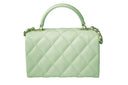Chanel - Porte Monnaie A Chaine V/Vert