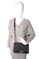 Chanel Medium Black Boy Bag