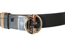 Gucci - Black/Brown Reversible Belt 95cm