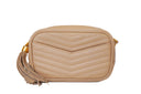 Saint Laurent Mini Lou Camera Bag Dark Beige