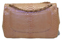 Chanel Jumbo Double Flap Python Bag