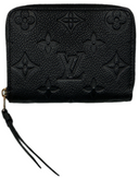 Louis Vuitton Zippy Coin Pouch Empreinte Noir