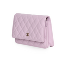 Chanel - Classic Quilted  Caviar WOC Light Pink (Pre-Owned)
