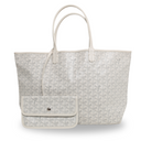 Goyard - Goyardine Saint Louis GM White (Pre-Owned)