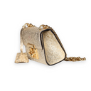 Gucci - Padlock Metallic Handbag