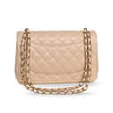 Chanel - Caviar Quilted Jumbo Double Flap Beige Clair (Pre-Owned)
