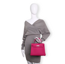 Hermes - Kelly 25 Togo Rose Pourpre Palladium Hardware (Pre-Owned)