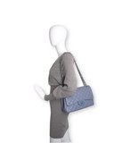 Chanel - Jumbo Classic Flap Bag Dark Blue Quilted Lambskin (Brand New)
