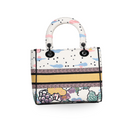 Dior - Canvas Ciel De Reve Small Lady Dior Latte Multicolor (Pre-Owned)