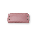 Chanel - Coco Handle Small Flap Bag Pink Caviar Leather/Lizard Top Handle  (Pre-Owned)