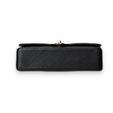 Chanel - Medium Double Flap Bag Black Caviar with Gold Hardware