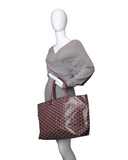 Goyard - Saint Louis GM Tote in Burgundy Chevron Canvas (Pre-Owned)